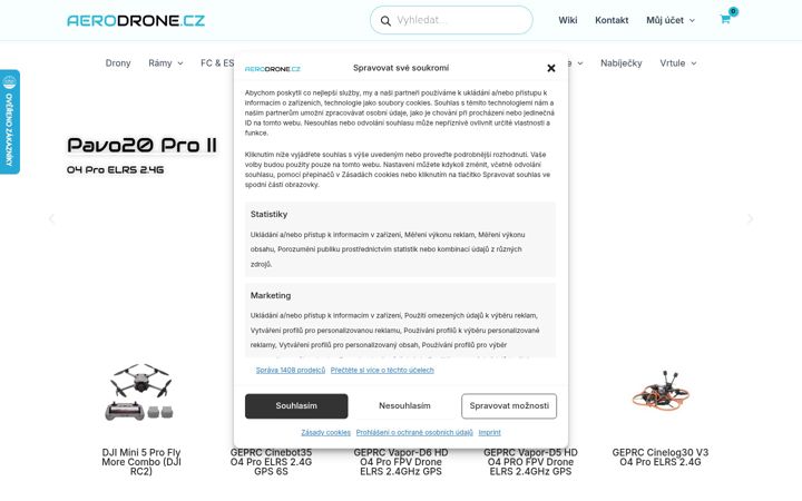 Screenshot of aerodrone.cz