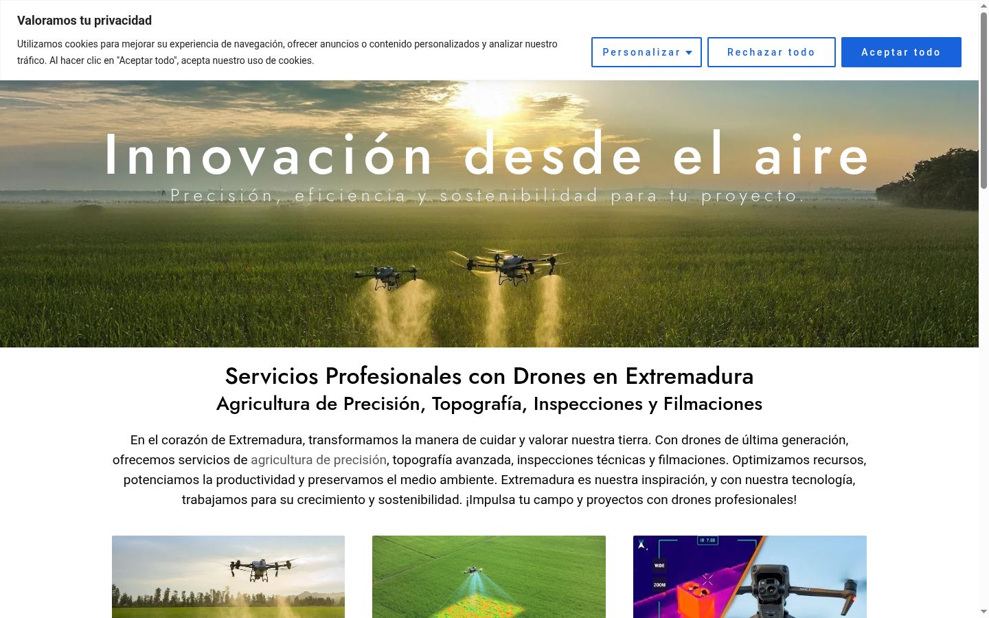Screenshot tal-banner tal-kunsens muri qabel kwalunkwe interazzjoni