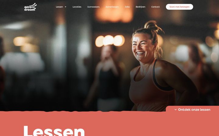 Screenshot of aerodroom.be