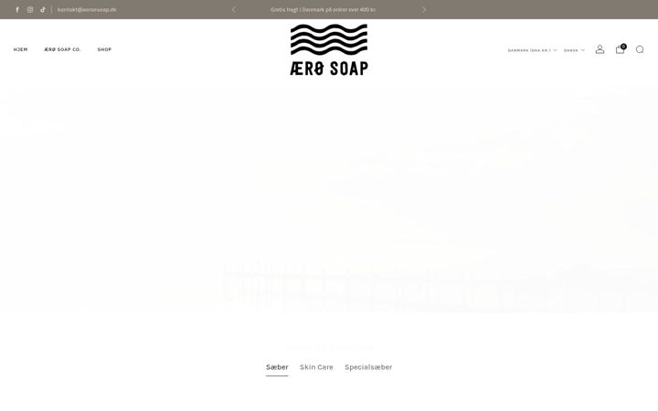 Screenshot of aeroesoap.dk
