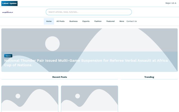 Screenshot of aerogambleworks.nl