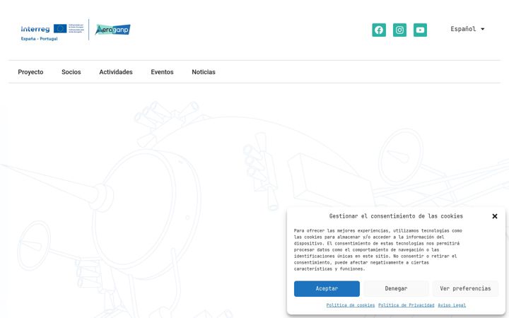 Screenshot of aeroganp.org