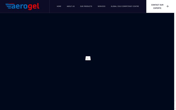Screenshot von aerogel.com.au