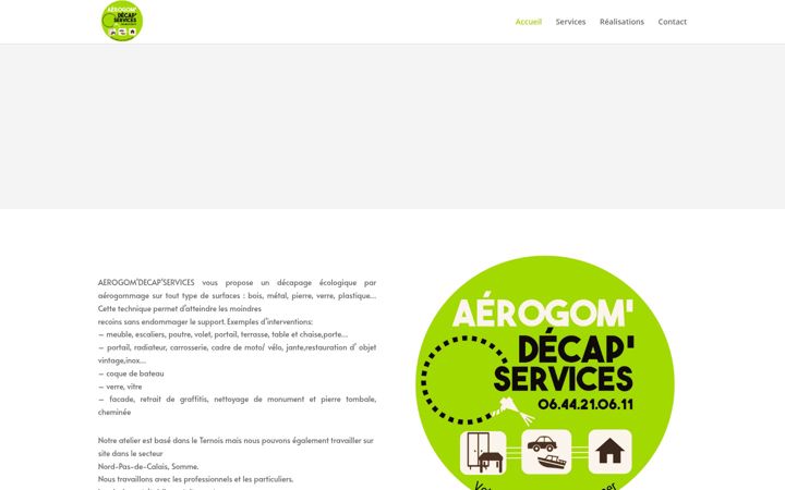 Screenshot von aerogom-decap-services.fr
