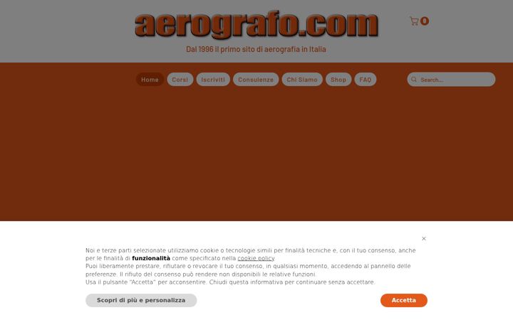 Skærmbillede af aerografo.com