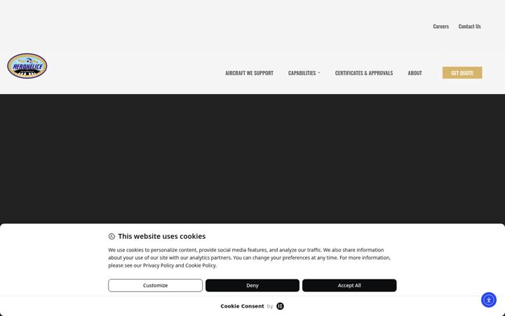 Screenshot of aerohelice.com