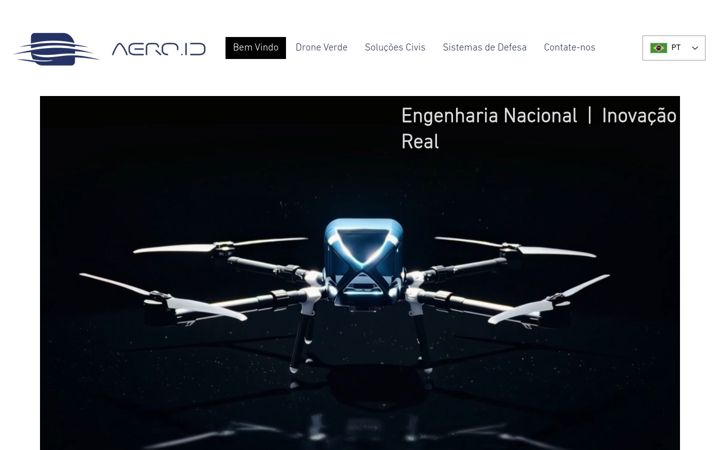 Screenshot of aeroid.com.br