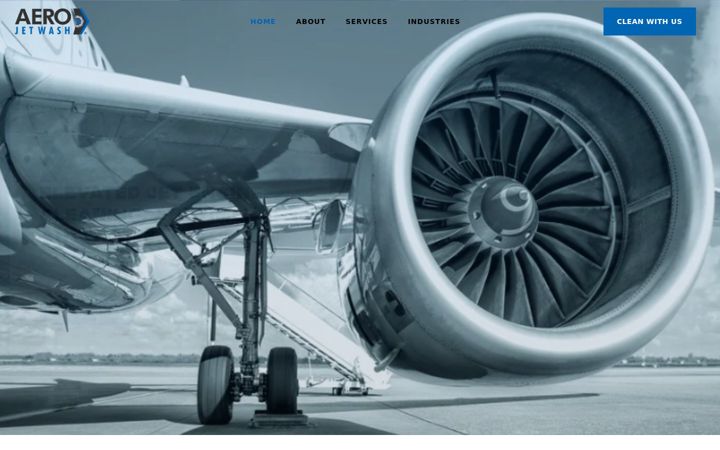 Screenshot of aerojetwash.com
