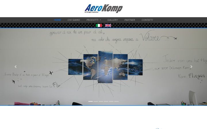 Screenshot von aerokomp.com