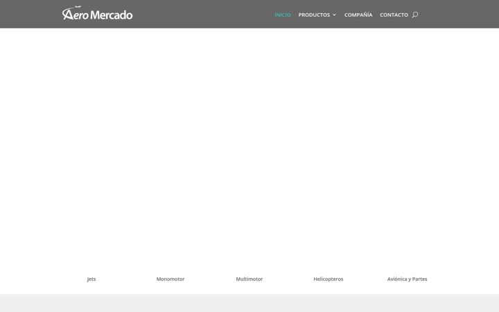 Screenshot von aeromercado.com