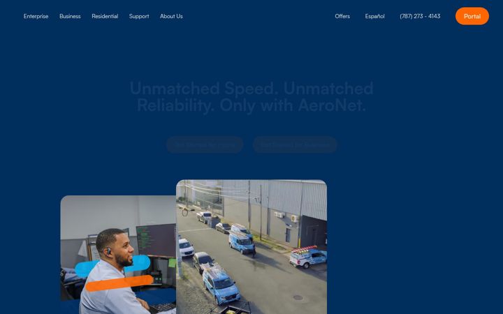 Screenshot of aeronetpr.com