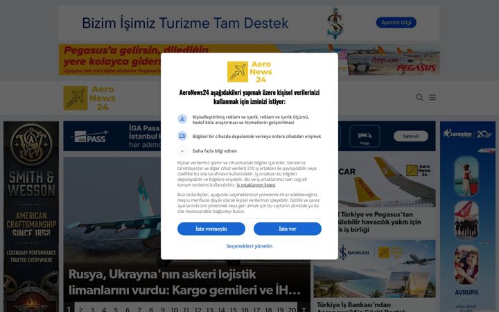 Screenshot di aeronews24.com