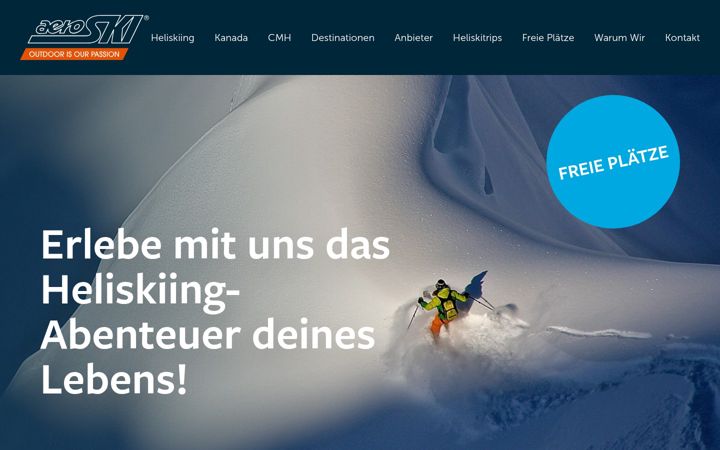 Screenshot of aeroski.com