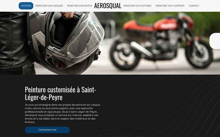 Screenshot of aeroskoal.fr