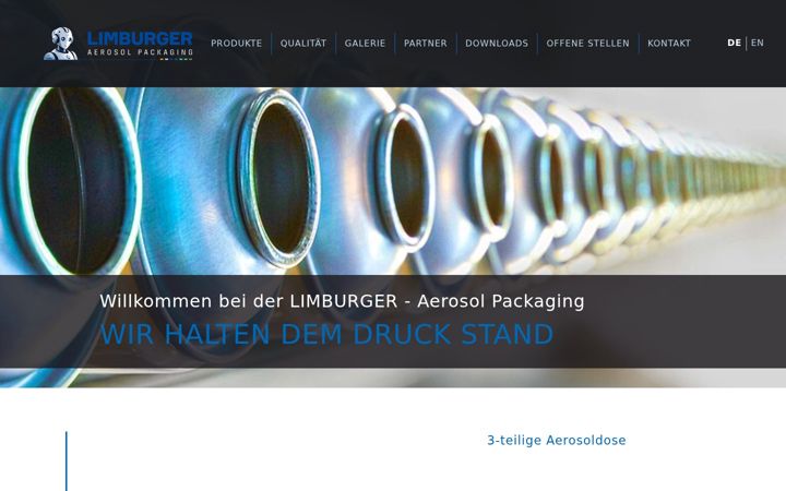 Screenshot of aerosol-limburg.de