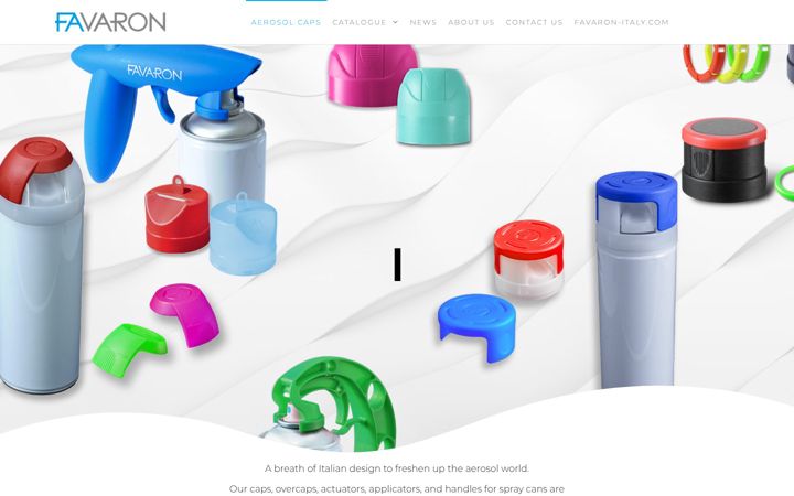 Screenshot of aerosolcaps.com