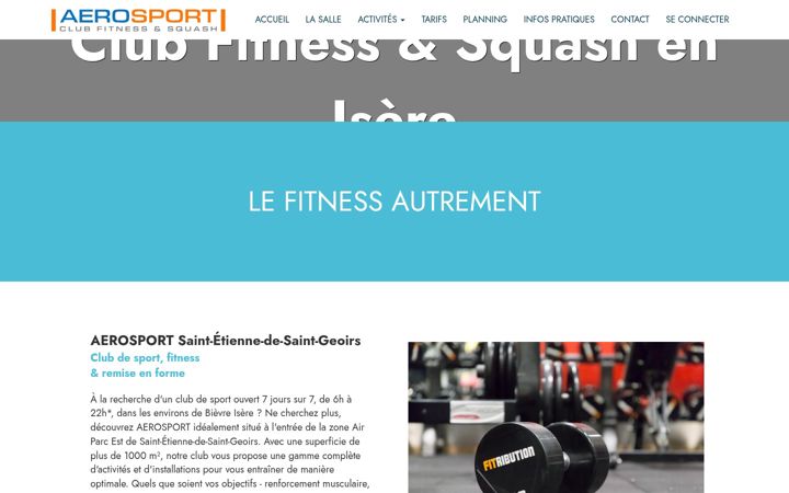Screenshot of aerosport-club.fr