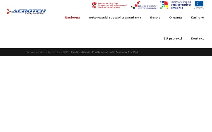 Képernyőkép: aeroteh.hr