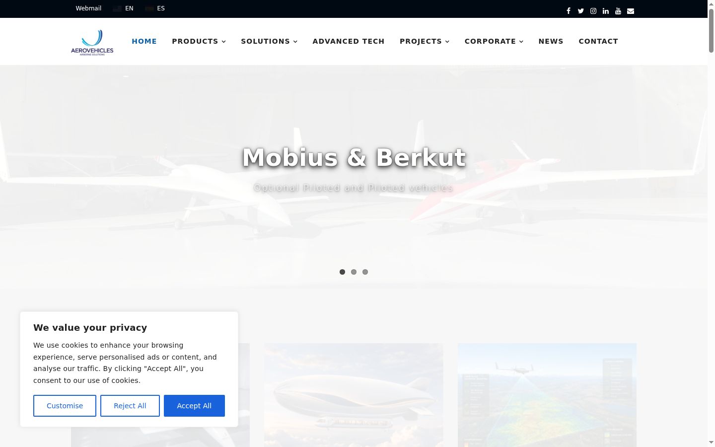 Screenshot tal-banner tal-kunsens muri qabel kwalunkwe interazzjoni