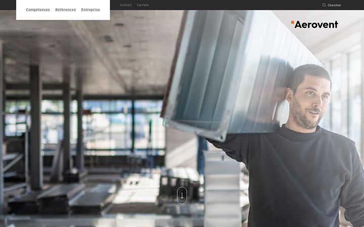Képernyőkép: aerovent.ch