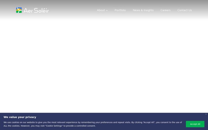 Screenshot of aersoleir.com