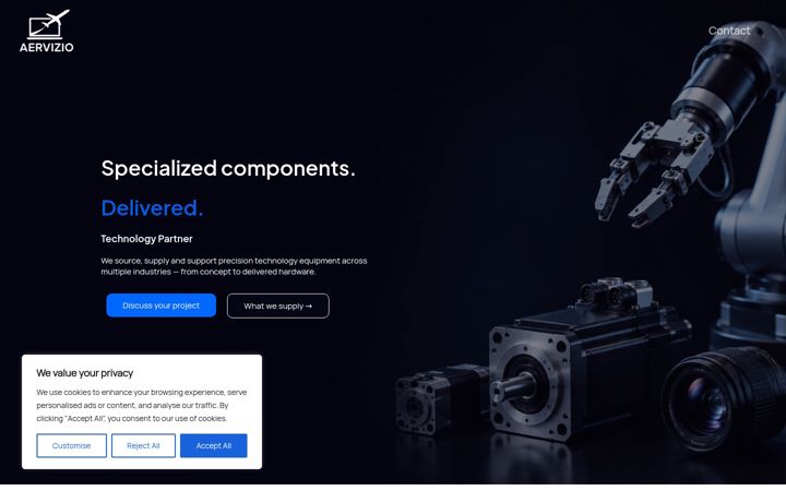 Screenshot of aerviz.io