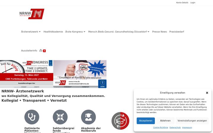 Zrzut ekranu aerzte-netzwerk.de
