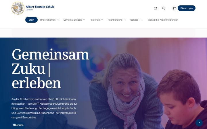 Screenshot of aes-laatzen.de