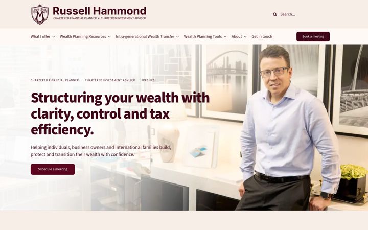 Screenshot of aesadviser.com