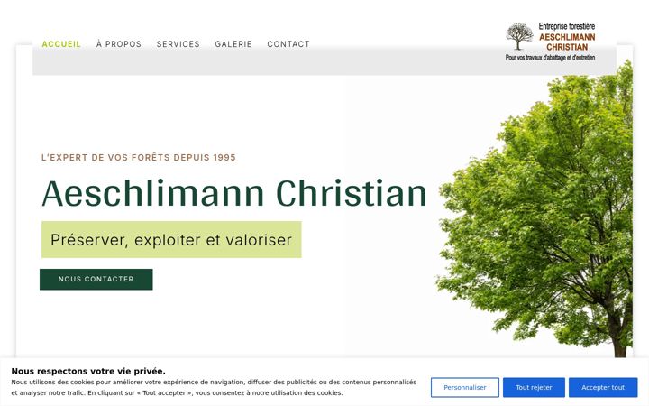 Ekrano kopija aeschlimann-bois.ch