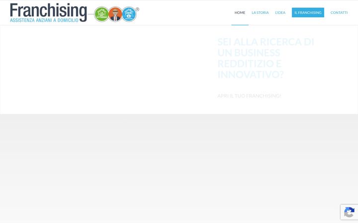 Captură de ecran a aesfranchising.com