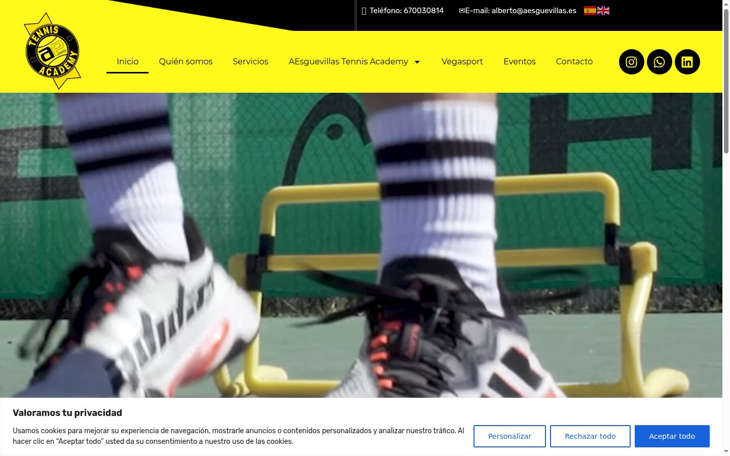 Screenshot van de toestemmingsbanner zoals getoond vóór enige interactie
