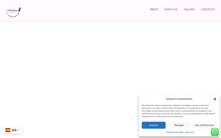Screenshot stránky aesmalteria.com