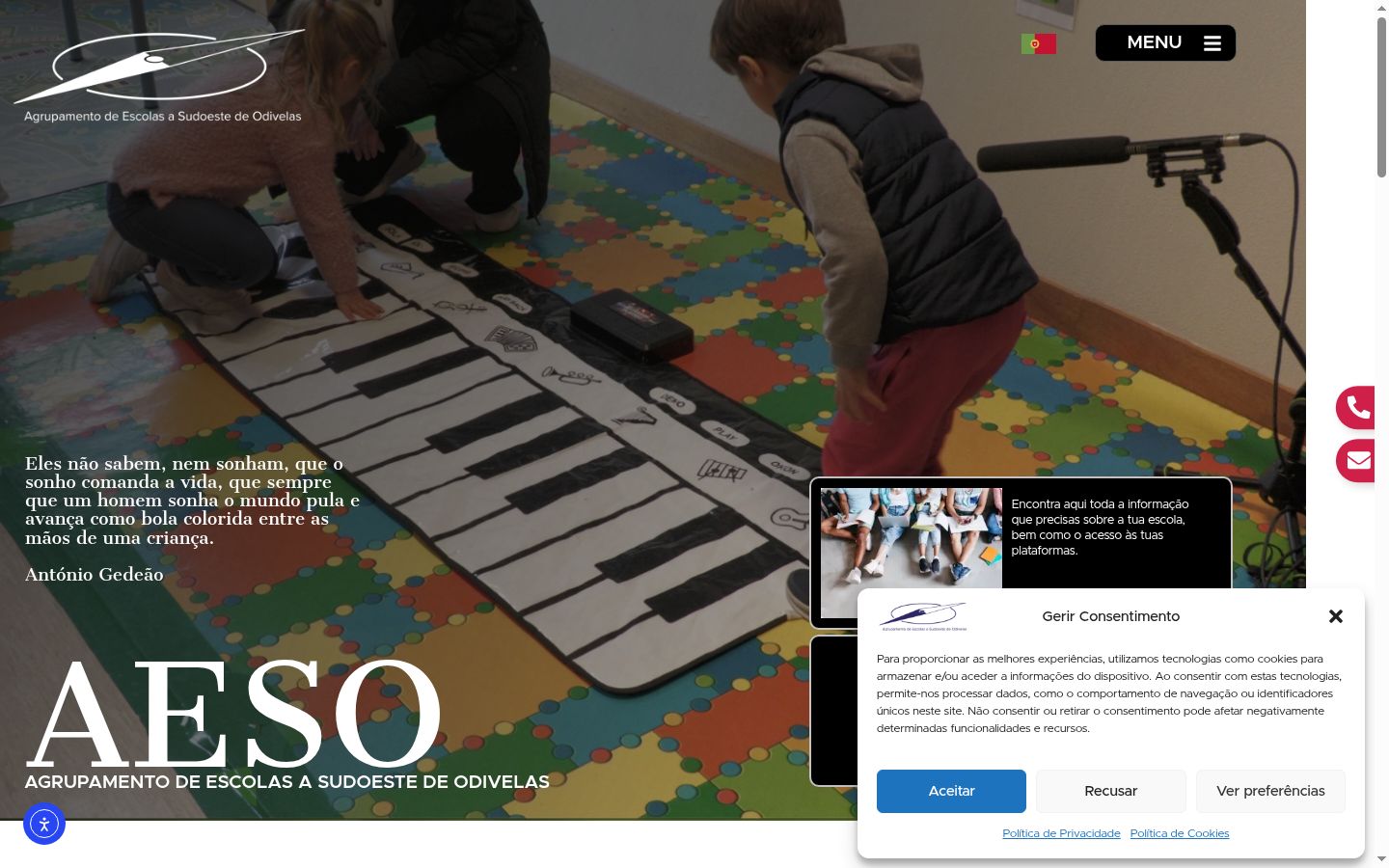 Screenshot tal-banner tal-kunsens muri qabel kwalunkwe interazzjoni