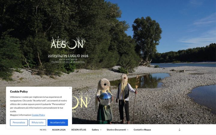 Screenshot of aeson.it