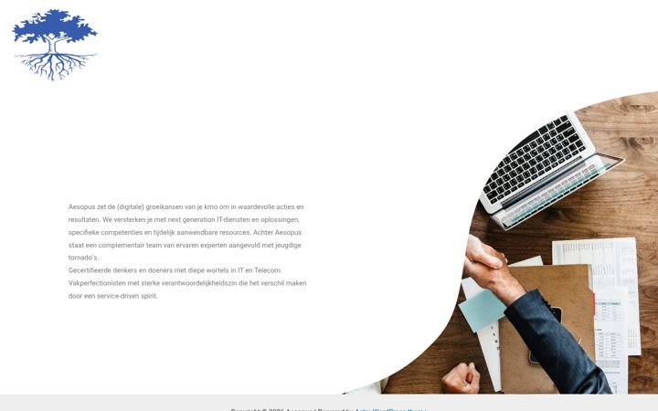 Screenshot of aesopus.be