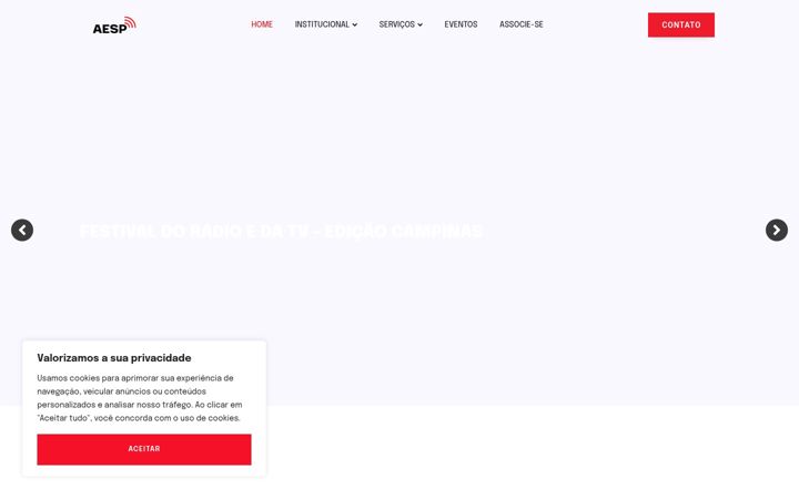Screenshot of aesp.org.br