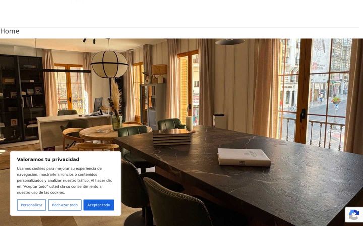 Skjermbilde av aespacios.com