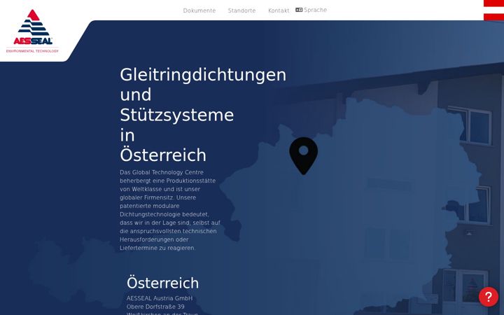 Screenshot of aesseal.at