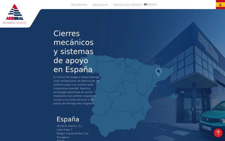 Screenshot of aesseal.es