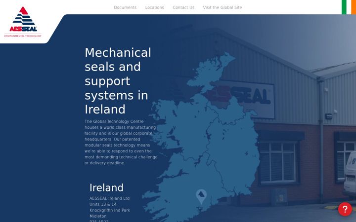 Screenshot of aesseal.ie