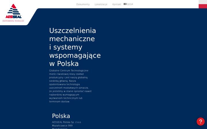 Ekraanipilt saidist aesseal.pl