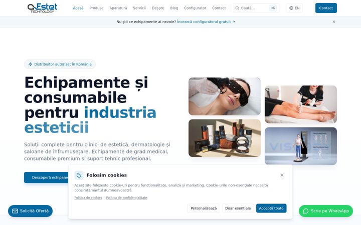 Screenshot of aestet.ro