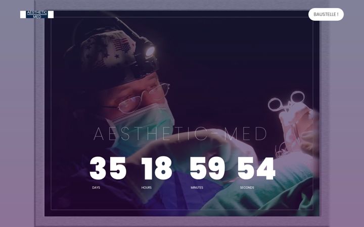Screenshot of aesthetic-med.com
