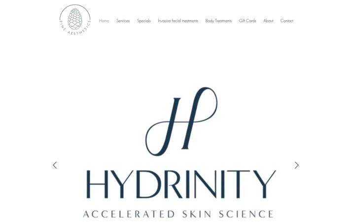 Screenshot of aestheticamedicalspa.com