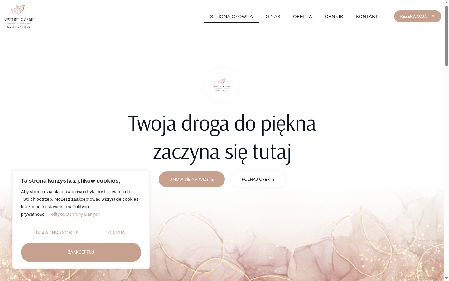 Snímek obrazovky baneru souhlasu zobrazeného před jakoukoli interakcí