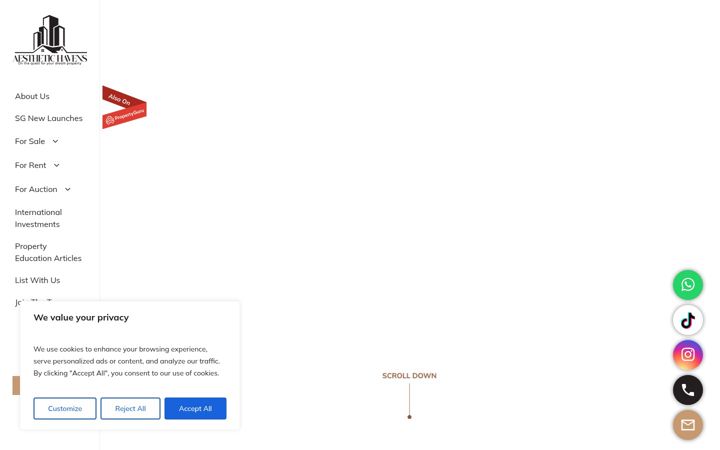 Screenshot of aesthetichavens.com.sg