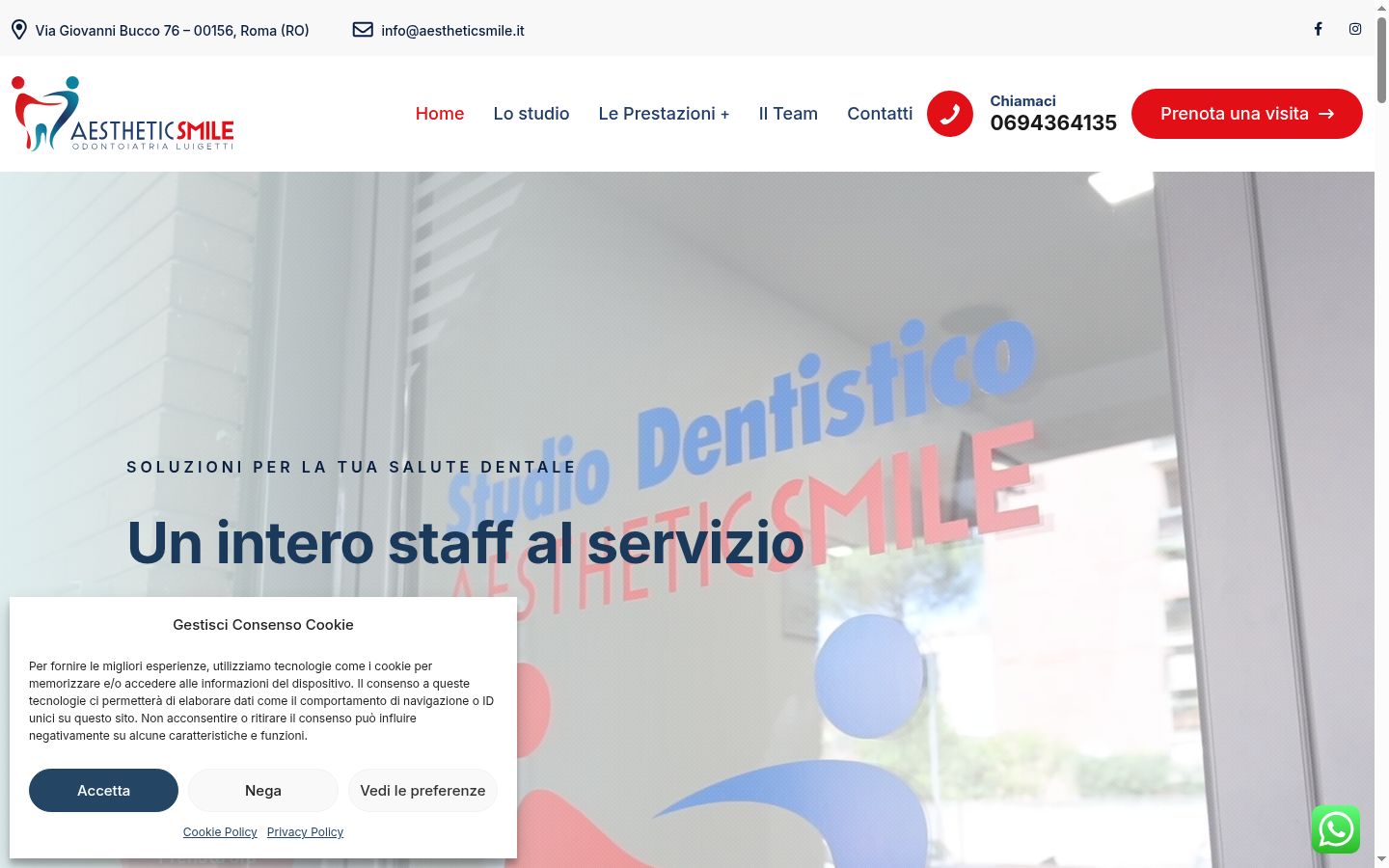 Screenshot van de toestemmingsbanner zoals getoond vóór enige interactie