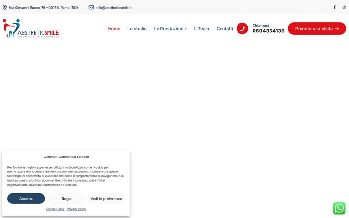 Screenshot van aestheticsmile.it