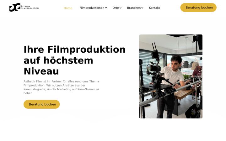Screenshot ta' aesthetik-film.de